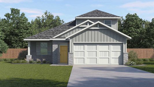 New construction Single-Family house 13407 Eppright Trce, Manor, TX 78653 plan The Roosevelt - image