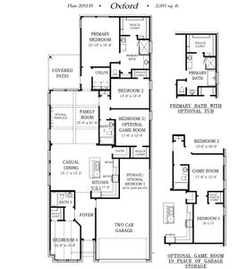 New construction Single-Family house Waller, TX 77484 plan Oxford- 45′ Lot - image
