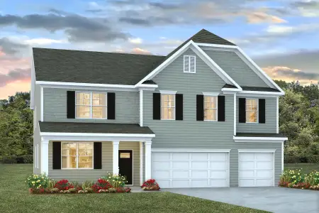 New construction Single-Family house 234 Yarrow Wy, Moncks Corner, SC 29461 plan Mansfield - image