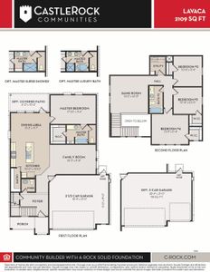 New construction Single-Family house 110 Olympic Park Dr, Kyle, TX 78640 plan Lavaca - image