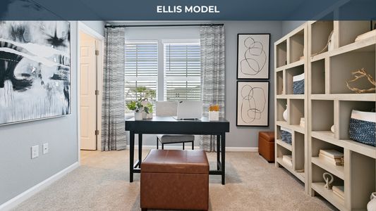 New construction Townhouse house 8378 Retrograde Rd, Jacksonville, FL 32256 plan Ellis - image