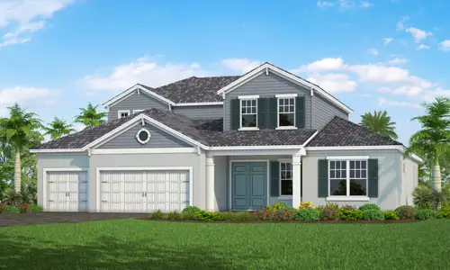 New construction Single-Family house 2618 Paradise Plum Dr, Sarasota, FL 34240 plan Azure - image