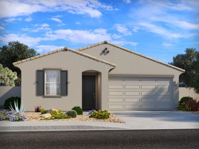 New construction Single-Family house 12562 N Red Kite Dr, Marana, AZ 85658 plan Topaz - image