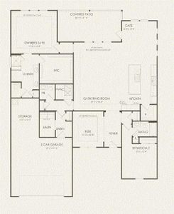 Del Webb Homes, Stellar floor plan