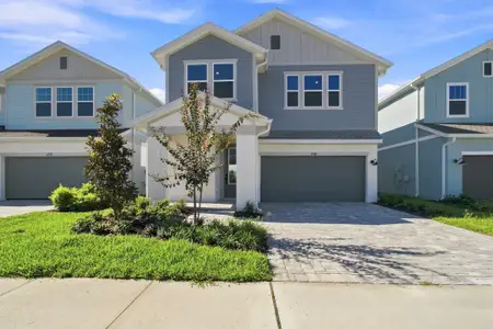 New construction Single-Family house 3395 Yellow Cassia Dr, Wesley Chapel, FL 33543 plan The Marco - image