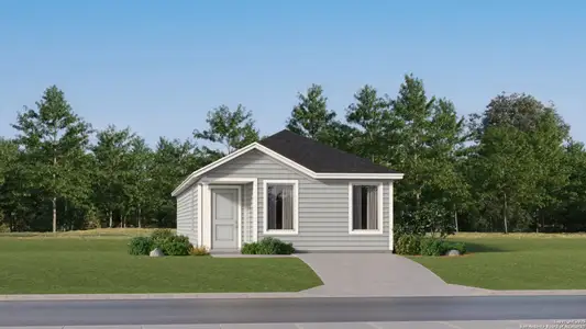 New construction Single-Family house 6816 Chert Chase, Elmendorf, TX 78223 plan Denley - image