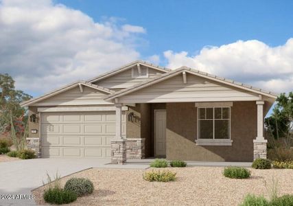 New construction Single-Family house 5614 W Olney Avenue, Laveen, AZ 85339 - photo 0