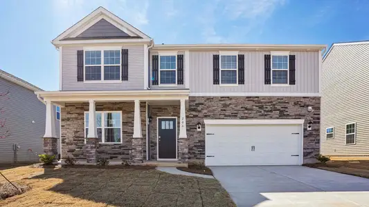 New construction Single-Family house 127 Maple Valley St, Statesville, NC 28677 plan Columbia - image