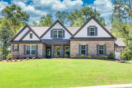 New construction Single-Family house 1852 Sauterne Drive, Hoschton, GA 30548 Allyson Ranch- photo 0