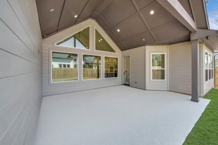 New construction Single-Family house 41770 Wendele Wy, Todd Mission, TX 77316 plan The Leeward - image