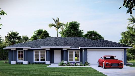 New construction Single-Family house 24810 Sw Woodland Ave, Dunnellon, FL 34431 - image