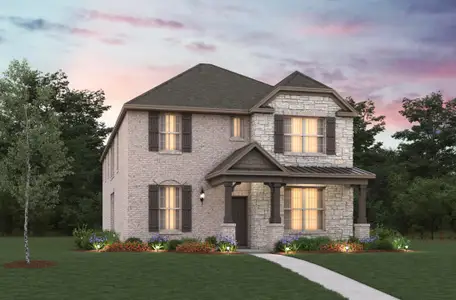 New construction Single-Family house 1021 Canuela Wy, Fort Worth, TX 76247 plan Whitney - image