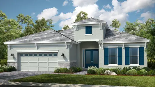 New construction Single-Family house 13697 Sw Shinnecock Dr, Port St. Lucie, FL 34987 plan Pallazio - image