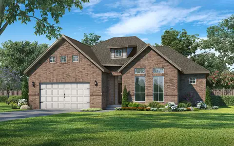 New construction Single-Family house 9723 Rambling Rose Wy, Willis, TX 77378 plan Coleman - image