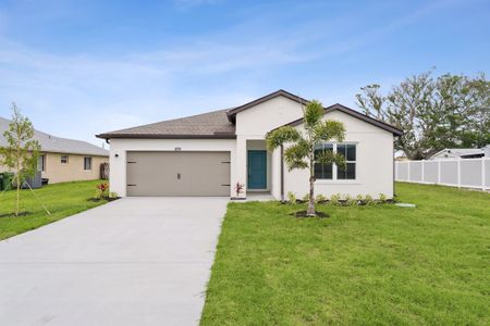 New construction Single-Family house 879 Sw Mccoy Ave, Port St. Lucie, FL 34954 plan Passionflower II - image