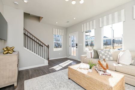 New construction Townhouse house 1047 Bullpen Blfs, Lawrenceville, GA 30043 plan The Quinn - image