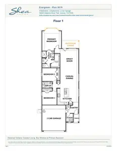 New construction Single-Family house 16323 Placid Stream St, Conroe, TX 77302 plan Plan 3019 Elevation A - image 5