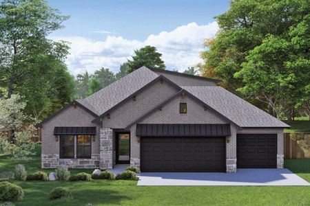 New construction Single-Family house 6011 Canary Palm Dr, Manvel, TX 77578 - image