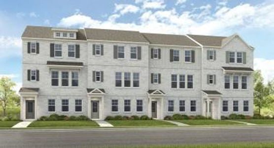 New construction Townhouse house 221 Lytham Dr, Mableton, GA 30126 Oconee- photo 0