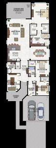 New construction Single-Family house 12320 Sw Calm Pointe Ct, Port St. Lucie, FL 34987 plan Tribeca - image 5