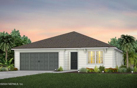 New construction Single-Family house 5627 Bullseye Circle, Jacksonville, FL 32244 Hanover- photo 0