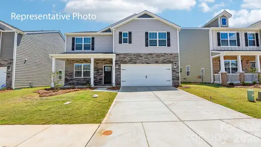 New construction Single-Family house 532 Blackpool Ct, Monroe, NC 28112 plan Hayden - image