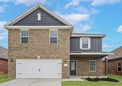 New construction Single-Family house 202 Emma Rose Dr, Katy, TX 77493 plan Springs - image