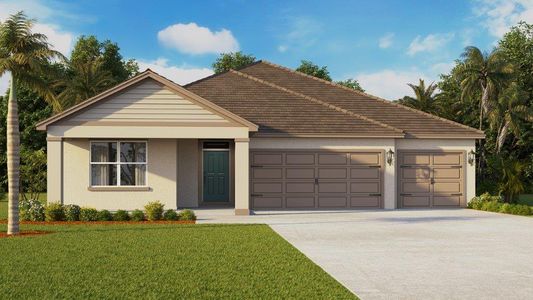 New construction Single-Family house 1010 Brimstone Circle, Winter Haven, FL 33880 - photo 0