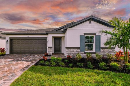 New construction Single-Family house 10020 Last Light Glen, Parrish, FL 34219 Bristol- photo 0