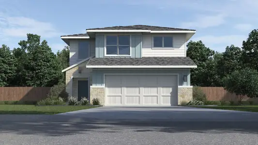 New construction Single-Family house 8410 Rhinestone Rd, Mustang Ridge, TX 78610 plan The Denali - image