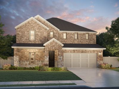 New construction Single-Family house 2719 Wellington Lane, Corinth, TX 76210 The Kingsley- photo 0