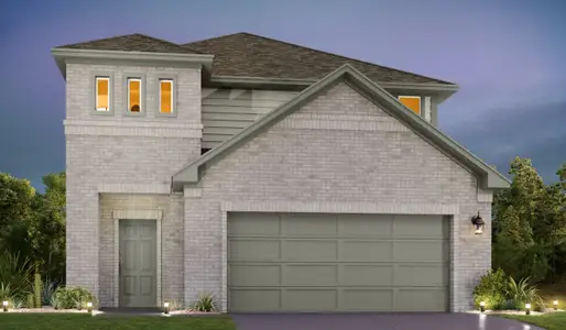 New construction Single-Family house 152 Ranier Wy, Dripping Springs, TX 78620 plan Canyon - image