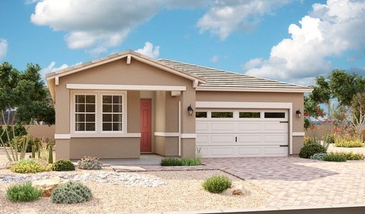 New construction Single-Family house 39995 W Elm Dr, Maricopa, AZ 85138 Peridot- photo 2 2