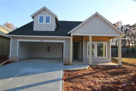 New construction Single-Family house 226 Strawberry Lane, Woodstock, GA 30189 The Cartwright II- photo 0