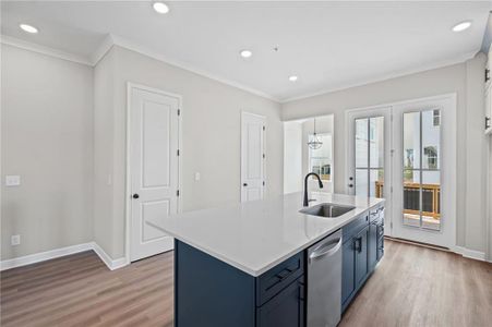 New construction Townhouse house 217 Village Overlook, Unit H3, Canton, GA 30114 plan The Deerfield - image 7