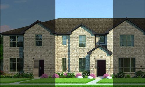 New construction Townhouse house 2750 Mariposa Creek Dr, Rosharon, TX 77583 Crockett 5B2 A- photo 0