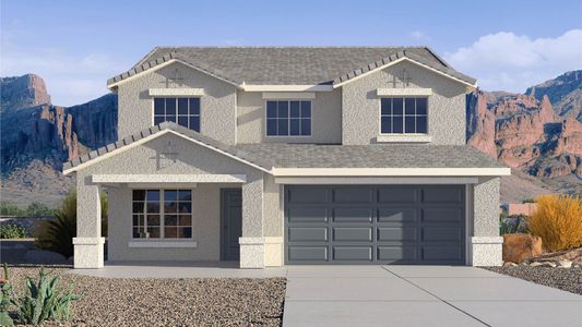 New construction Single-Family house 9416 N 178Th Dr, Waddell, AZ 85355 plan Crow - image