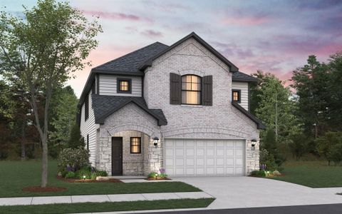 New construction Single-Family house 778 Hidden Feather Dr, Lavon, TX 75166 plan Holbrook II - image