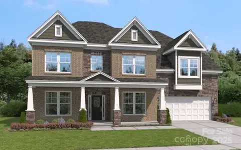 New construction Single-Family house 424 Balboa St, Matthews, NC 28104 The Seneca- photo 0