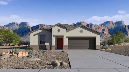 New construction Single-Family house 5686 E Azara Drive, San Tan Valley, AZ 85140 - photo 0