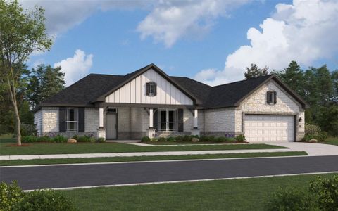 New construction Single-Family house 13628 Armstrong St, Conroe, TX 77303 plan Arlington - image