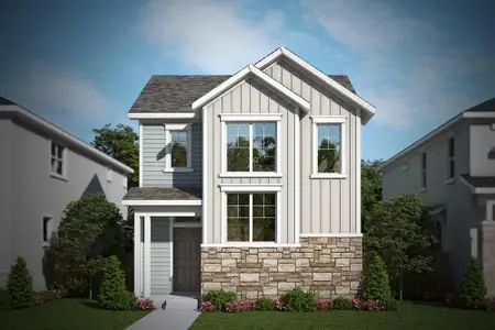 New construction Single-Family house 6374 Scrabble Vw, Colorado Springs, CO 80924 plan The Copperleaf - image