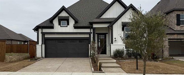 New construction Single-Family house 1009 Golden Galaxy Wy, Lucas, TX 75098 plan Hawkins - image