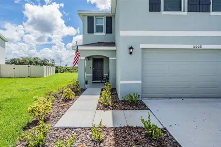 New construction Single-Family house 10008 Big Marsh Ter, Parrish, FL 34219 plan Elston - image