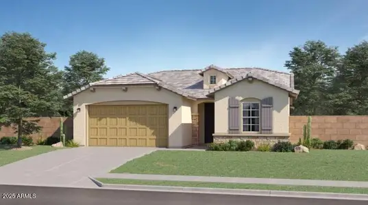 New construction Single-Family house 8214 E Petra Ave, Mesa, AZ 85212 plan Clark II Plan 4076 - image