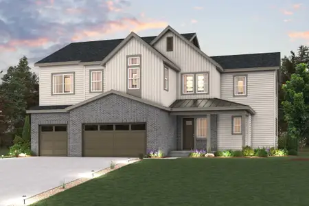 New construction Single-Family house 10710 By Appointment, Parker, CO 80138 plan Kingsford - image