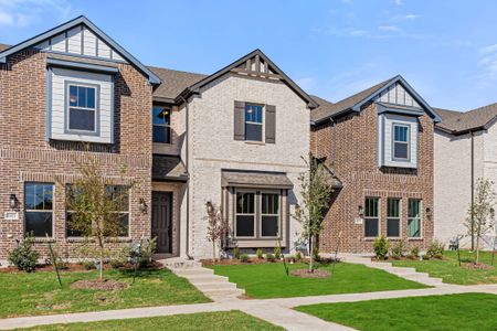 New construction Townhouse house 6415 Baritone Ct, Sachse, TX 75048 Columbia Homeplan- photo 0 0