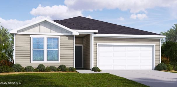 New construction Single-Family house 10 Birch Haven Place, Palm Coast, FL 32137 Landmark Series - Bonnet- photo 0