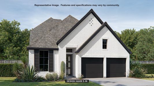 New construction Single-Family house 12929 Gilmore Bnd, San Antonio, TX 78245 plan 2444W - image