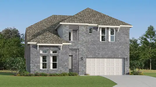 New construction Single-Family house 8913 San Carlos, Seguin, TX 78155 plan Eden - image